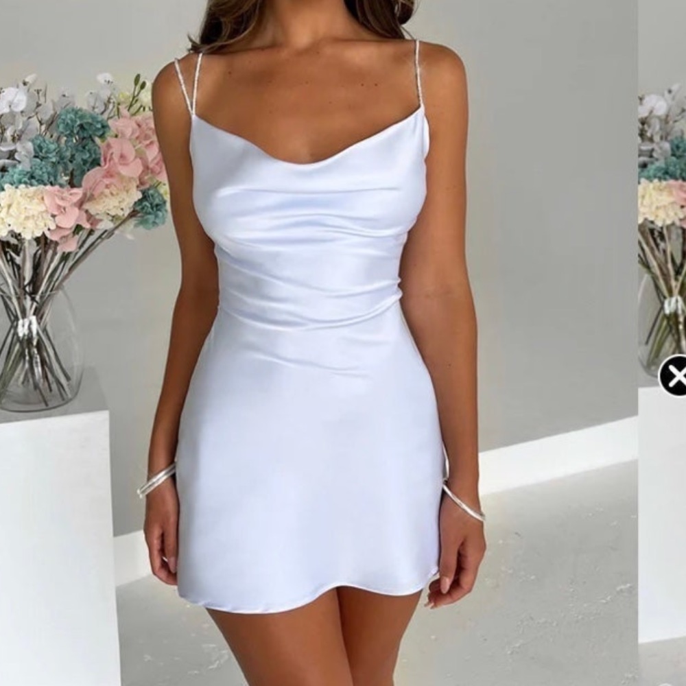 Baby boo silk dress